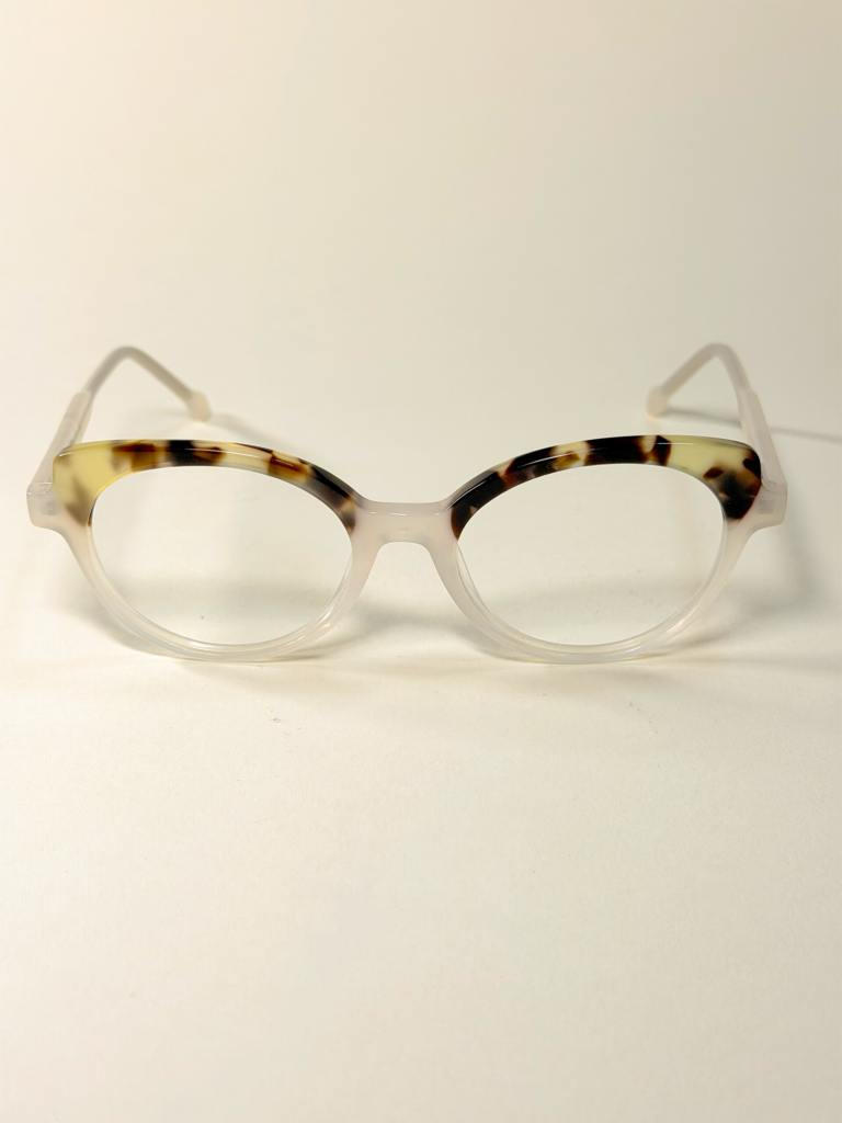 OCKTOS OVAL BRANCO TARTARUGA